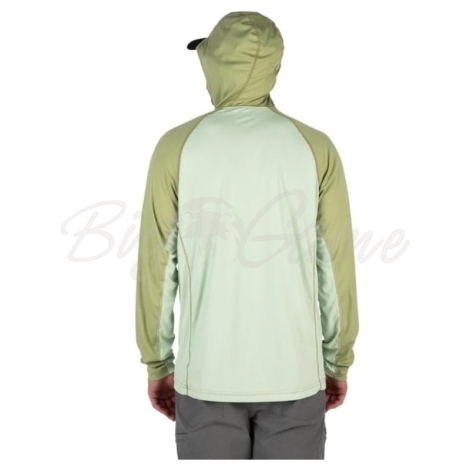 Термокофта SIMMS Bugstopper Solarflex Hoody цвет Light Green / Sage Heather фото 8