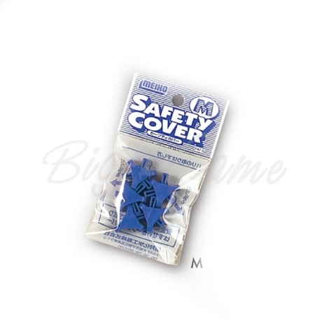 Защита для крючка MEIHO Safety Cover M (9 шт.) цв. синий фото 1