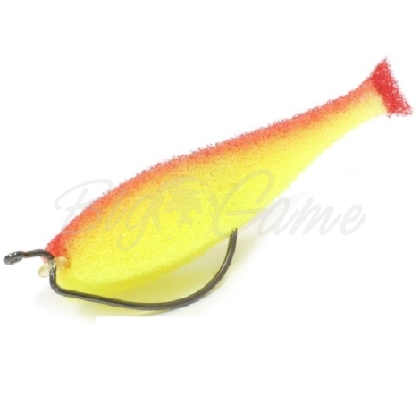 Поролоновая рыбка LEX Classic Fish 10 OF2 YRB (желтое тело / красная спина / красный хвост) фото 1