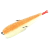 Поролоновая рыбка LEX Zander Fish 9 WOB (белое тело / оранжевая спина / красный хвост)