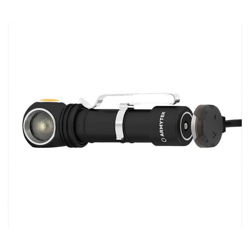 Фонарь налобный ARMYTEK Wizard C2 WR Magnet USB Теплый цвет черный