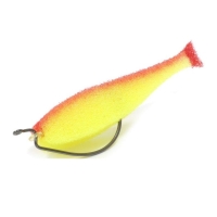 Поролоновая рыбка LEX Classic Fish 8 OF2 YRB (желтое тело / красная спина / красный хвост)