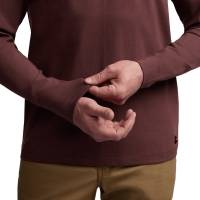 Лонгслив SITKA Foothills LS Henley цвет Cherry Wood превью 5