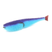 Поролоновая рыбка LEX Classic Fish CD 8 BLPB (синее тело / фиолетовая спина / красный хвост)
