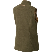 Жилет HARKILA Sandhem lady fleece waistcoat цвет Dusty Lake Green Melange превью 6