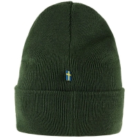 Шапка FJALLRAVEN Classic Knit Hat цвет Deep Forest превью 2