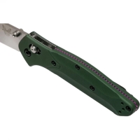 Нож складной BENCHMADE Osborne сталь S30V рукоять зеленый алюминий превью 6
