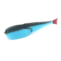 Поролоновая рыбка LEX Classic Fish CD 10 BLBB (синее тело / черная спина / красный хвост)