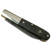 Нож складной полуавтоматический BOKER Barlow Oak Tree сталь 440C рукоять Мореный дуб цв. Черный превью 4