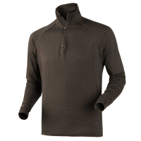 Водолазка HARKILA All Season Shirt Zip-Neck цвет Shadow brown превью 1
