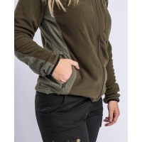 Толстовка PINEWOOD WS Air Vent Fleece Jacket цвет Dark Moss Green превью 2