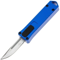 Нож складной автоматический BOKER Micro USB OTF Blau сталь D2 рукоять Анодированный алюминий цв. Синий