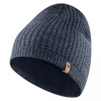 Шапка FJALLRAVEN Structure Beanie цвет Navy