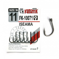 Крючок одинарный FANATIK FK-10071 Iseama № 11 (7 шт.)