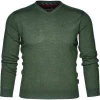 Пуловер SEELAND Compton Pullover цвет Pine green