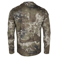 Лонгслив PINEWOOD Furudal C L/S Insect T-Shirt цвет Strata / Moss Green превью 2
