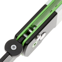 Нож складной полуавтоматический CJRB Locust сталь AR-RPM9 рукоять стеклотекстолит G10 цв. Черно-белый превью 4