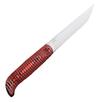 Нож OWL KNIFE North сталь M390 рукоять G10 черно-красн превью 3