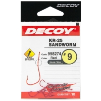 Крючок одинарный DECOY Kr-25 Sandworm превью 2