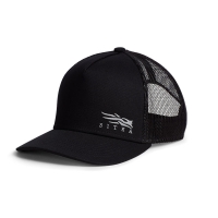 Бейсболка SITKA Badge Icon Mid Pro Trucker цвет Black превью 2