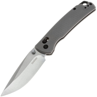 Нож складной полуавтоматический KERSHAW Sequence сталь 8Cr13Mo рукоять Термопластик,нейлон цв. Серый