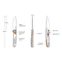 Нож складной RUIKE Knife M875-TZ превью 8