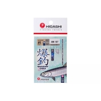 Оснастка готовая HIGASHI AM-107 1 м 0,104 мм цв. uv кр. № 1 цв. white nickel