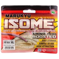 Червь MARUKYU Isome XL 110 мм (8 шт.) цв. IS-03 white