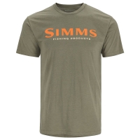 Футболка SIMMS Logo T-Shirt цвет Military Heather