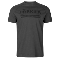Футболка HARKILA Logo T-Shirt (2 шт.) цвет Duffel green / Phantom превью 3