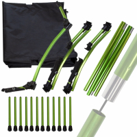 Раскладушка LIGHT CAMP Folding Cot цвет черный / зеленый превью 8