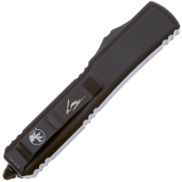 Нож автоматический MICROTECH Ultratech Hellhound клинок M390 рукоять алюминий 6061-T6 цв. Black превью 2