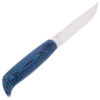 Нож OWL KNIFE Otus сталь N690 рукоять G10 черно-синяя превью 4