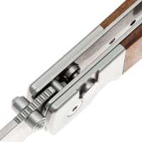 Нож складной полуавтоматический CJRB Glacier AR-RPM9 рукоять Дерево,сталь цв. Коричневый превью 3