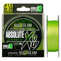 Плетенка NORSTREAM Absolute Game 8x #1,2 цв. fluo light green превью 1