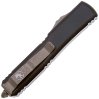 Нож автоматический MICROTECH Ultratech T/E Death Card Bohler M390, рукоять алюминий цв. Черный превью 4