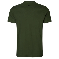 Футболка HARKILA Logo T-Shirt (2 шт.) цвет Duffel green / Phantom превью 4