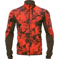 Толстовка HARKILA Wildboar Pro Camo Fleece Jacket цвет AXIS MSP Wildboar orange / Shadow brown