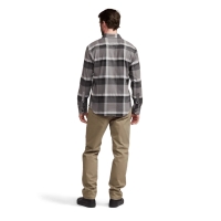 Рубашка SITKA Ashland Lightweight Flannel Shirt цвет Woodsmoke Fall Plaid превью 4