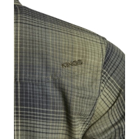 Рубашка KING'S Modern Button Flannel цвет Olive Plaid превью 2