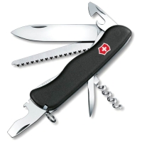 Нож VICTORINOX Forester 111мм 12 функций цв. черный