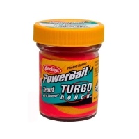 Паста форелевая BERKLEY PowerBait Turbo Dough цв. розовый лимонад