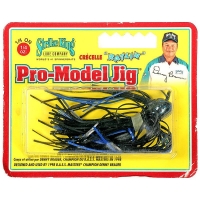 Бактейл STRIKE KING Pro-Model Jig 7 г (1/4 oz) цв. black / blue превью 1