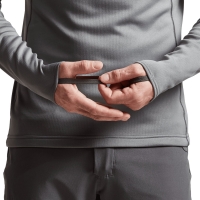 Водолазка SITKA Core Mid Wt Zip-T New цвет Woodsmoke превью 3