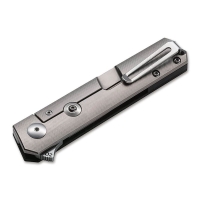 Нож складной BOKER Kwaiken Compact Flipper сталь D2 рукоять мраморный карбон/титин превью 2