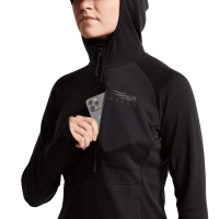 Термокофта SITKA WS Core Merino 330 Hoodie цвет Black превью 3