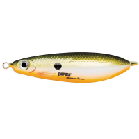 Блесна-незацепляйка RAPALA Minnow Spoon 9 г код цв. redfin shiner превью 1