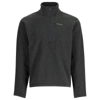 Толстовка SIMMS Rivershed Half Zip Fleece цвет Black Heather