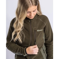 Толстовка PINEWOOD WS Air Vent Fleece Jacket цвет Dark Moss Green превью 3