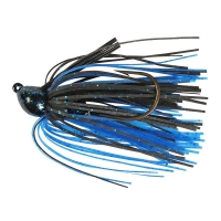 Бактейл STRIKE KING Bitsy Bug mini jig 3,5 г (1/8 oz) цв. black / blue превью 2